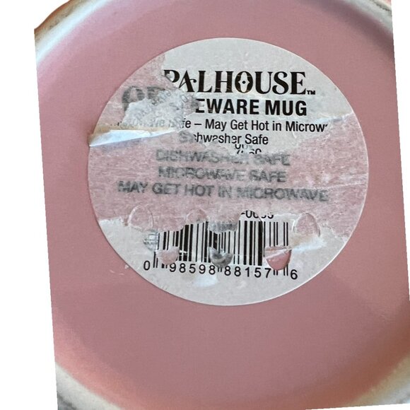 NWOT Retired OPALHOUSE MUG Away from My Desk Tropical Floral Cockatoo Stoneware - Picture 16 of 16